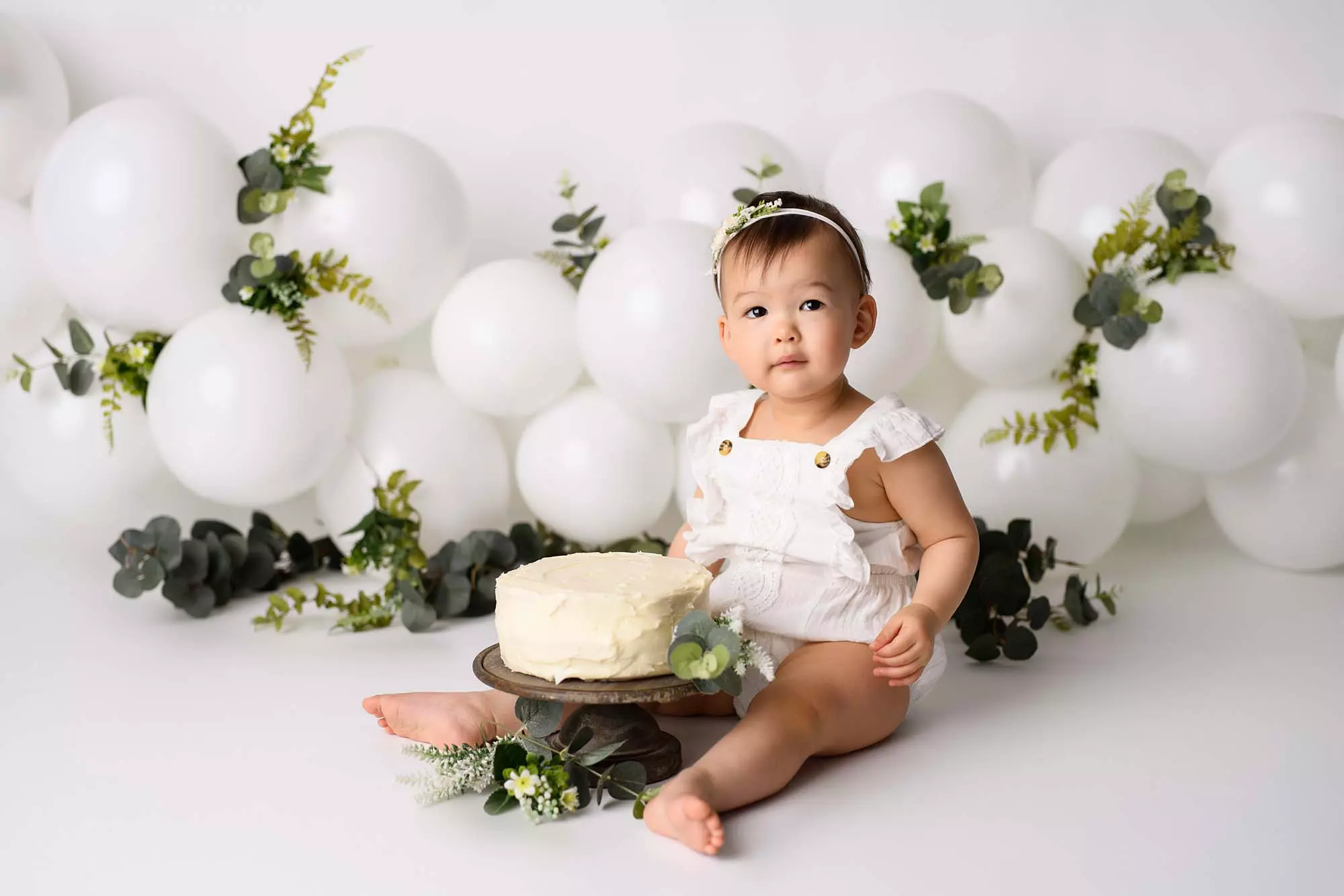 Millie | 12 months 10 Millie Cake smash Photography South West Sydney 20