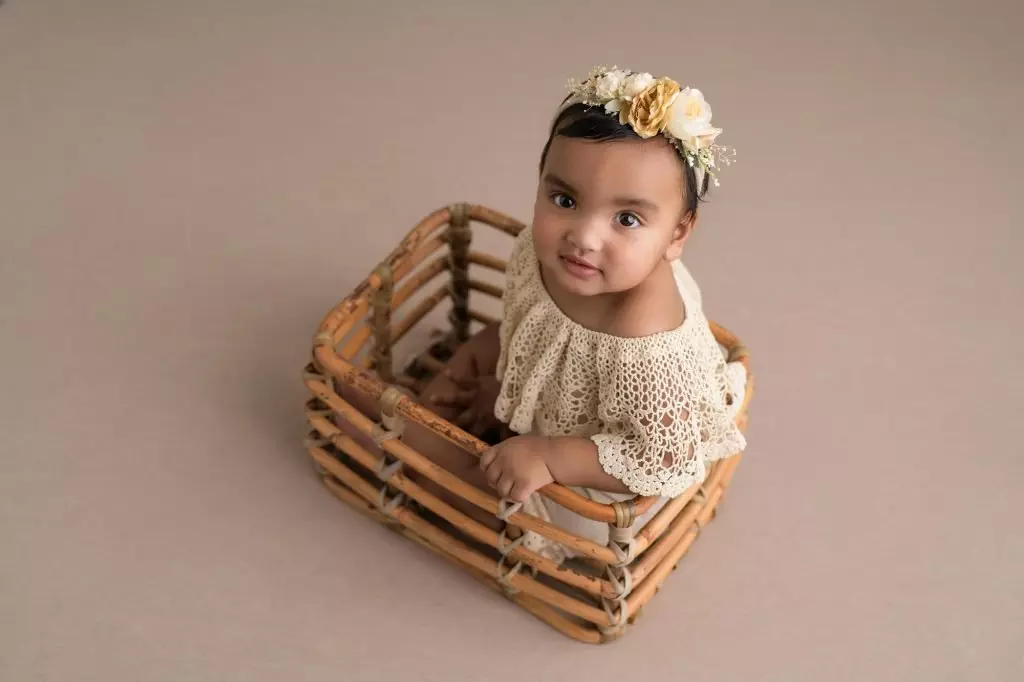 Anaya | 8 months 12 Sydney baby photographer Anaya sitter 112