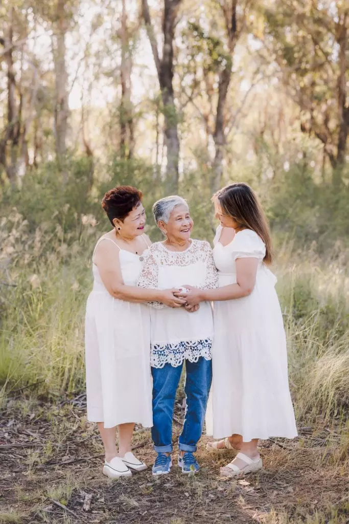 A beautiful family photo shoot celebrating mothers and daughters 4 Generation Family Shoot Photographer Harrington Park 26